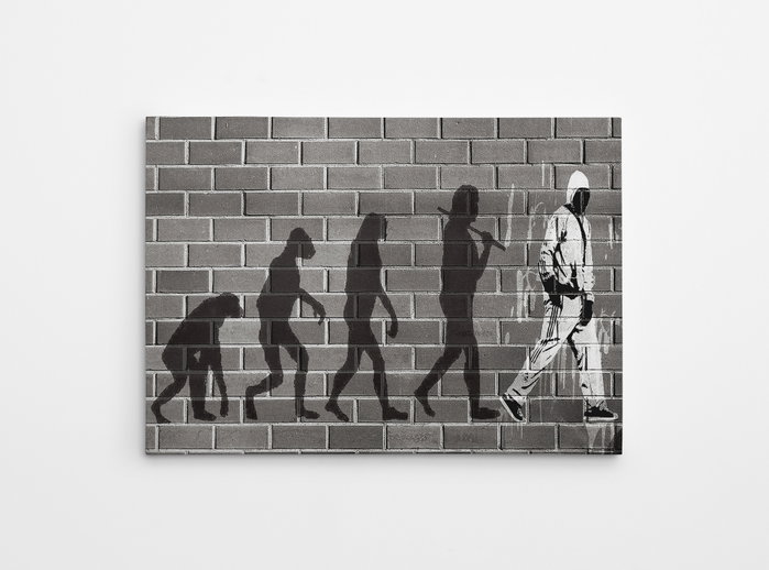 Wallity Lienzo Decorativo Banksy 70 x 100 cm